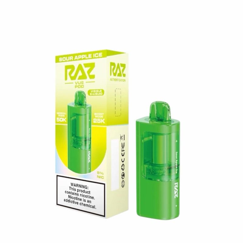 RAZ VUE POD - SOUR APPLE ICE