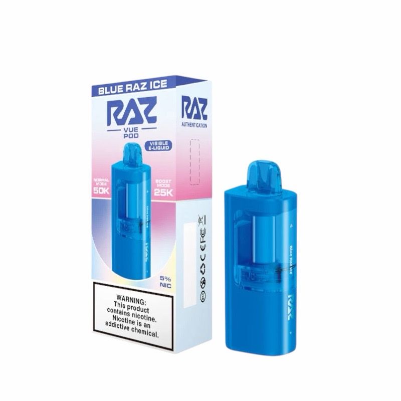 RAZ  VUE POD - BLUE RAZ ICE
