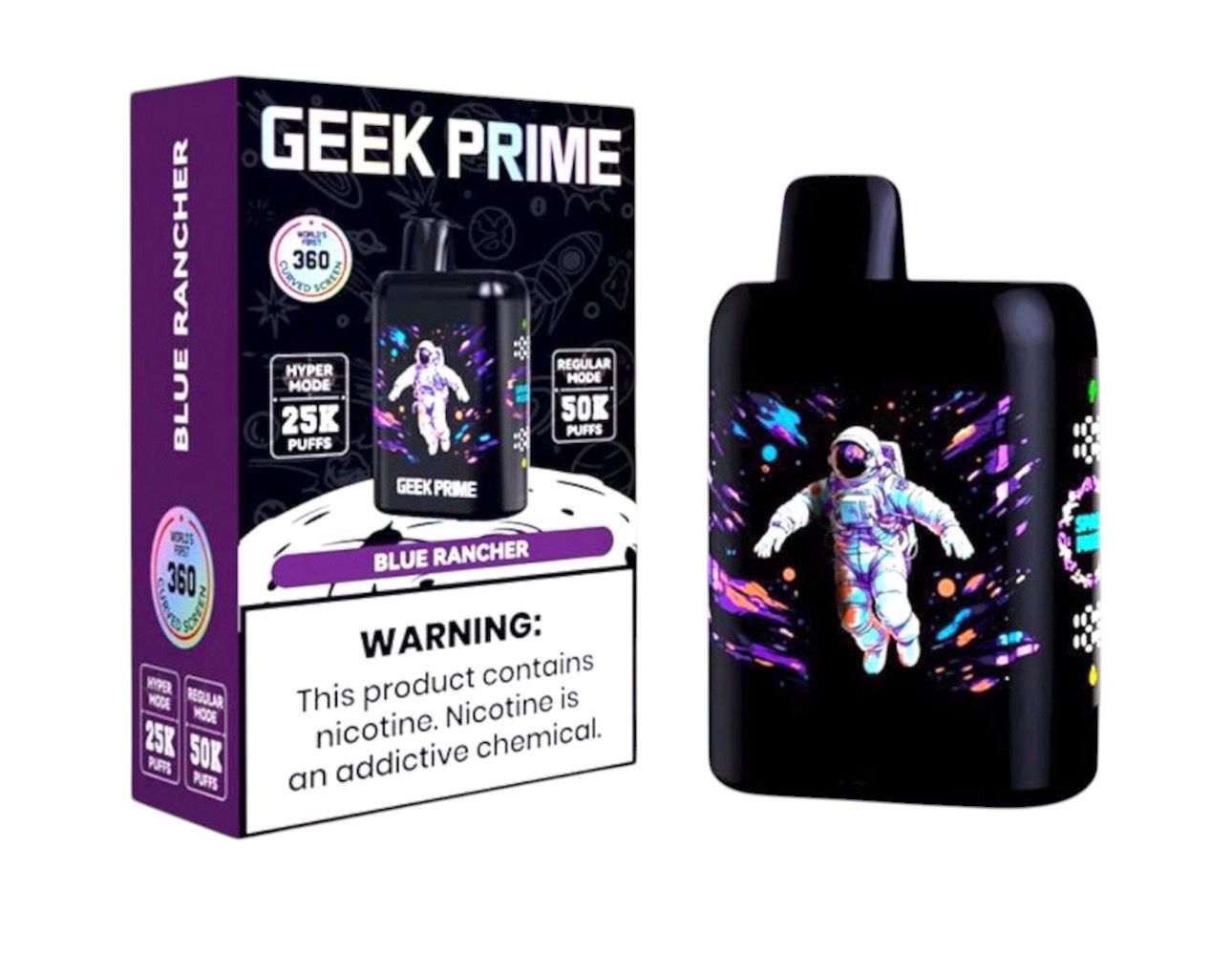 GEEK PRIME 50K PUFF - BLUE RANCHER