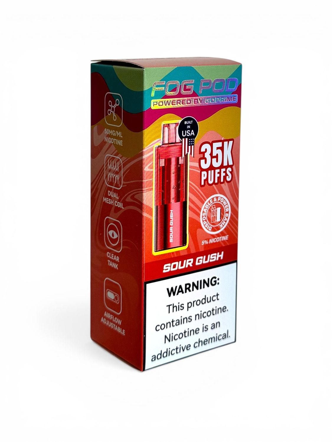 FOG POD ONLY 35K PUFFS - SOUR GUSH