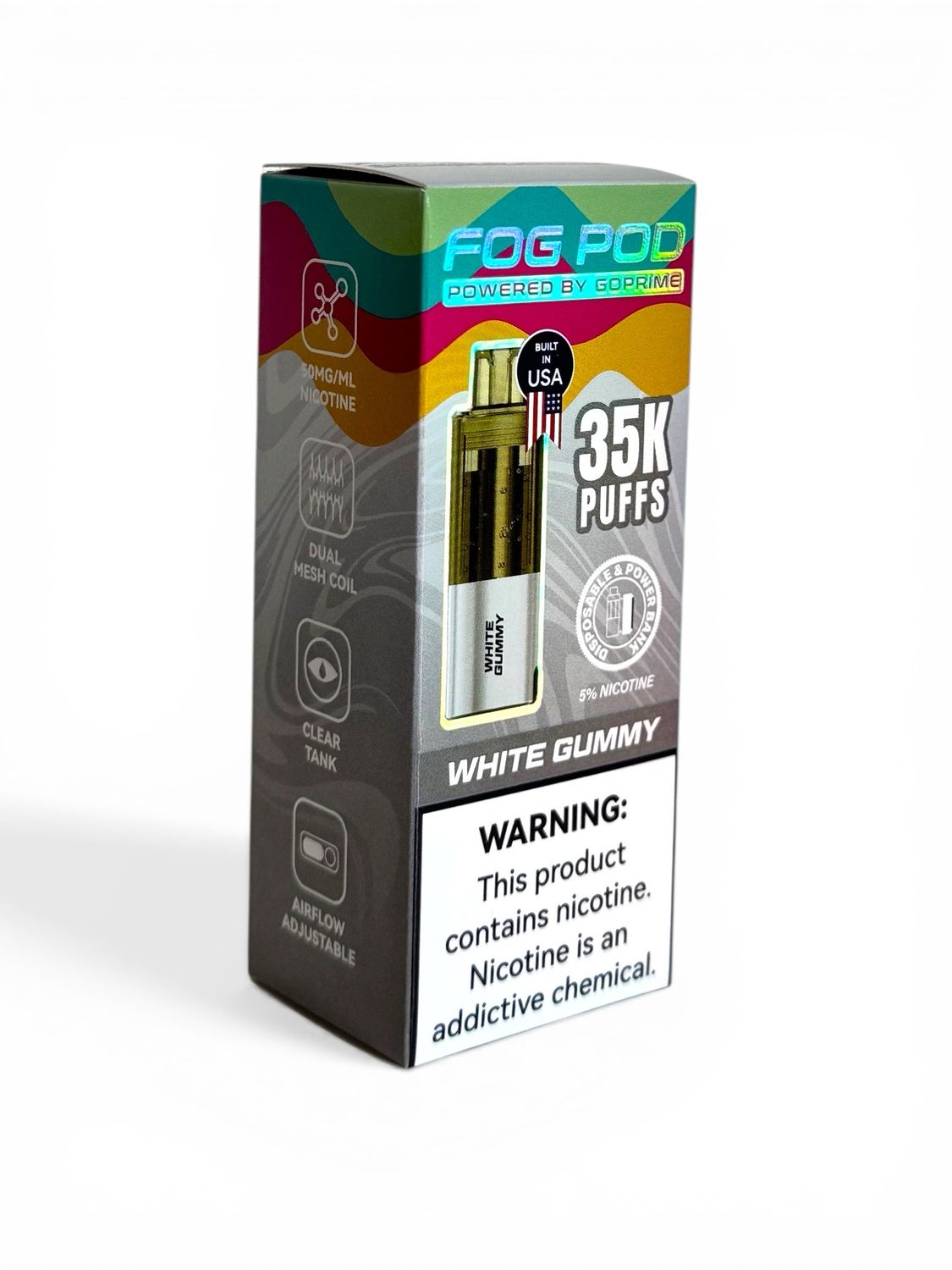 FOG POD ONLY 35K PUFFS - WHITE GUMMY