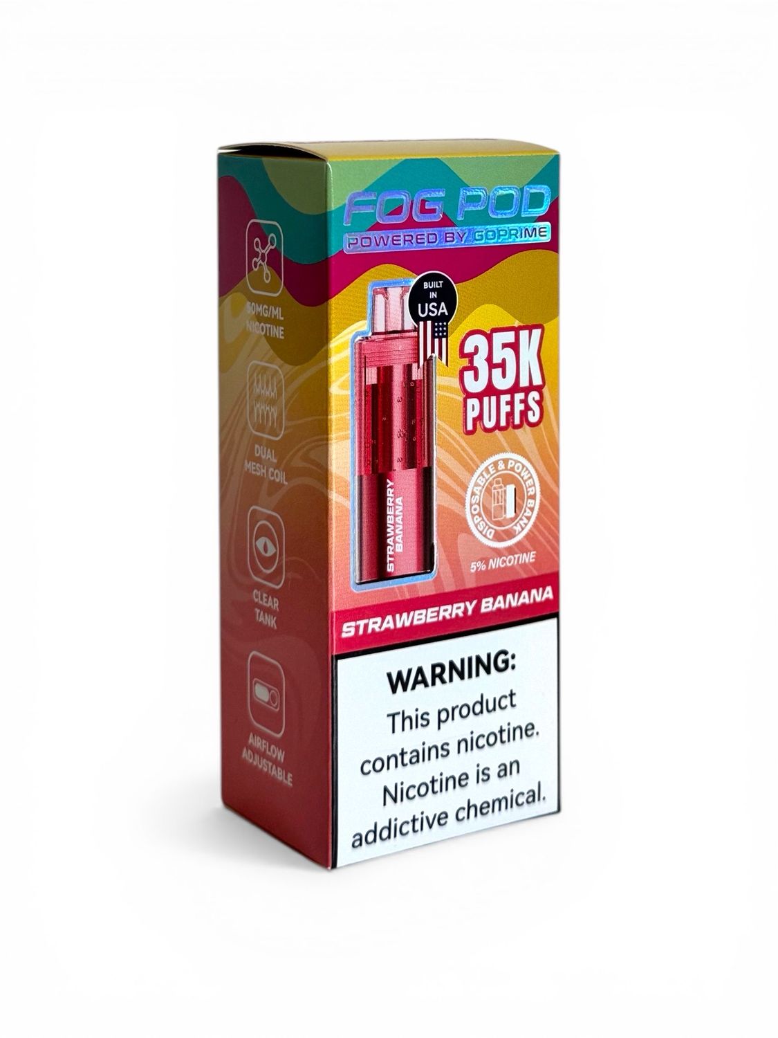 FOG POD ONLY 35K PUFFS - STRAWBERRY BANANA