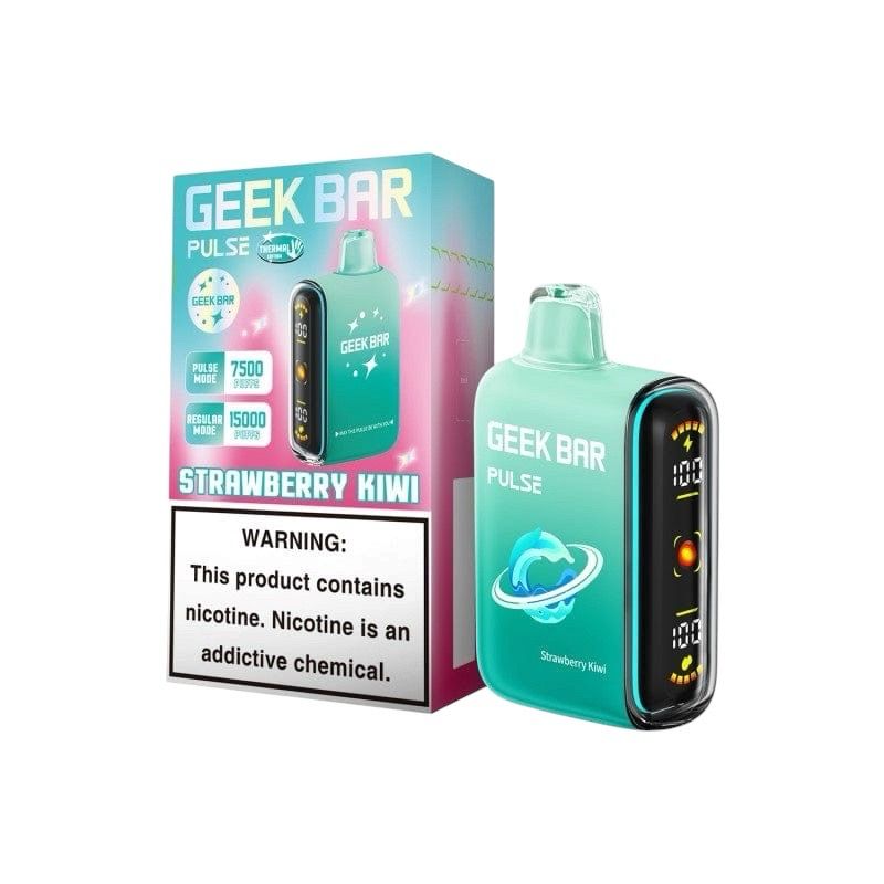 GEEK BAR PULSE 15K PUFFS - STRAWBERRY KIWI