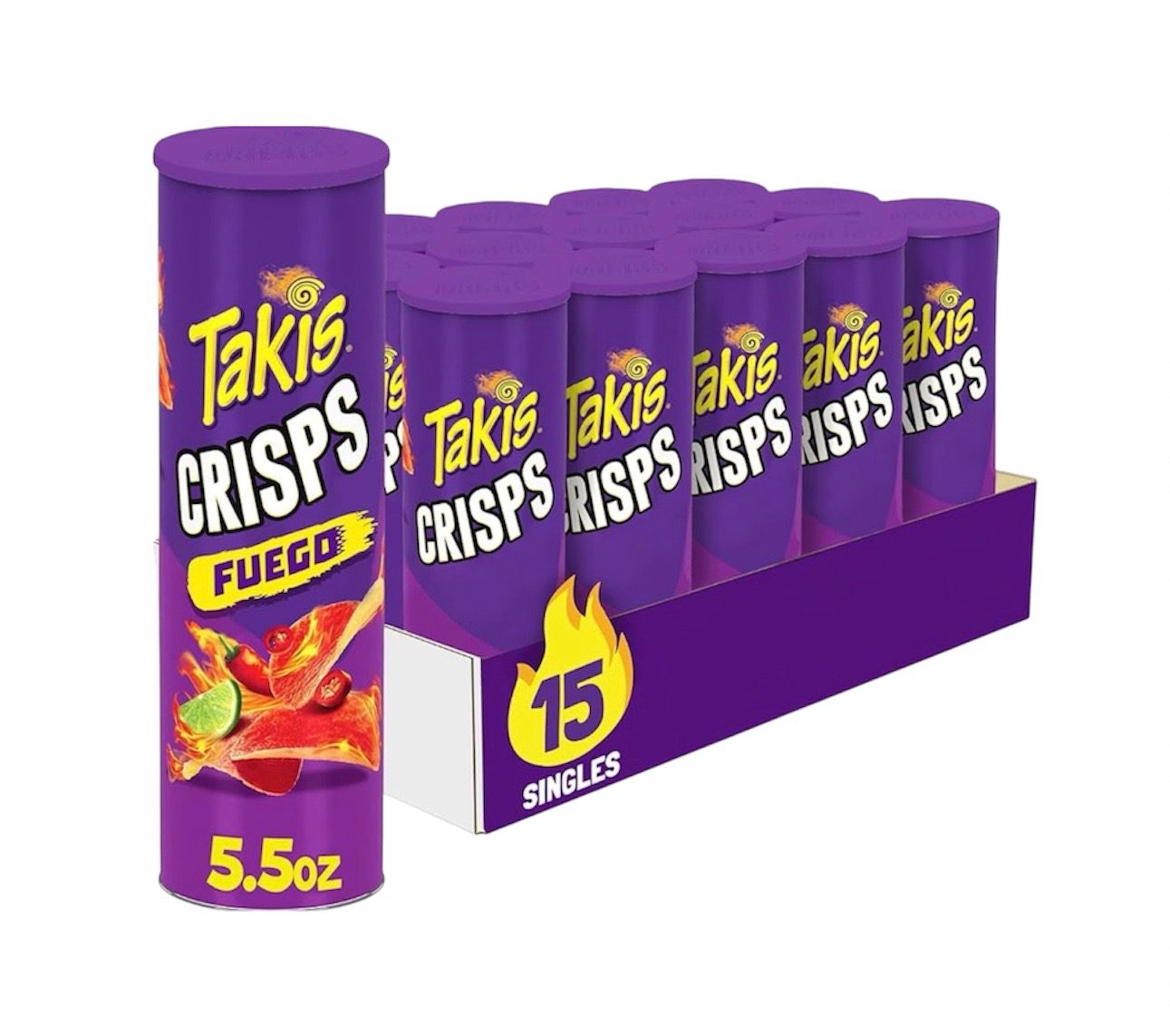 TAKIS CRISPS FUEGO 15CT