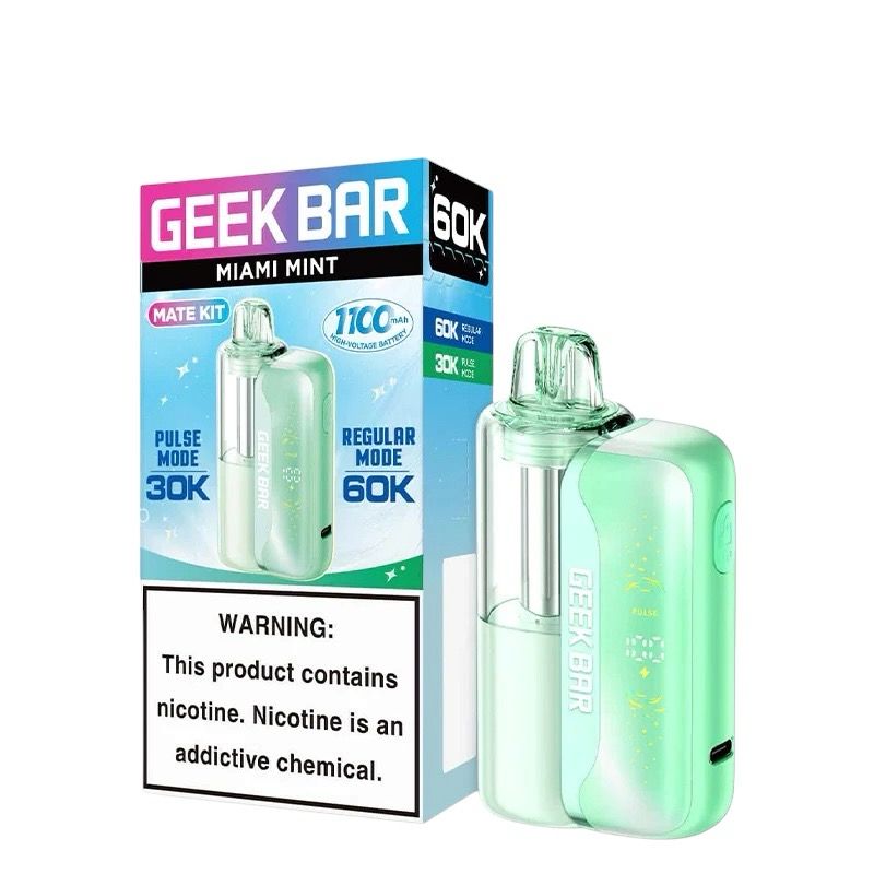 GEEK BAR MATE KIT 60K PUFFS - MIAMI MINT