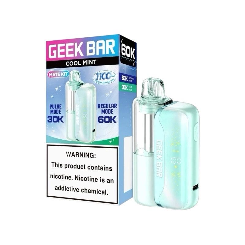 GEEK BAR MATE KIT 60K PUFFS - COOL MINT