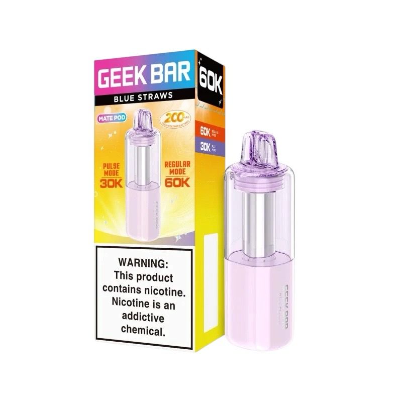 GEEK BAR MATE PODS 60K - BLUE STRAWS