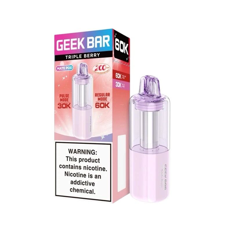 GEEK BAR MATE PODS 60K - TRIPLE BERRY