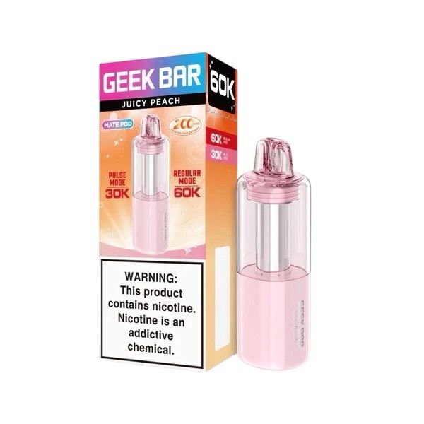 GEEK BAR MATE PODS 60K - JUICY PEACH