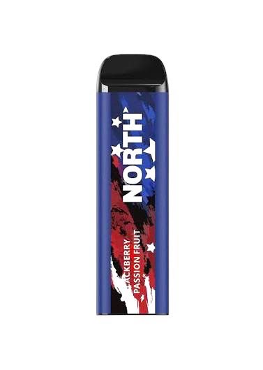 NORTH 5K PUFFS - BLACKBERRY PASSIONFRUIT