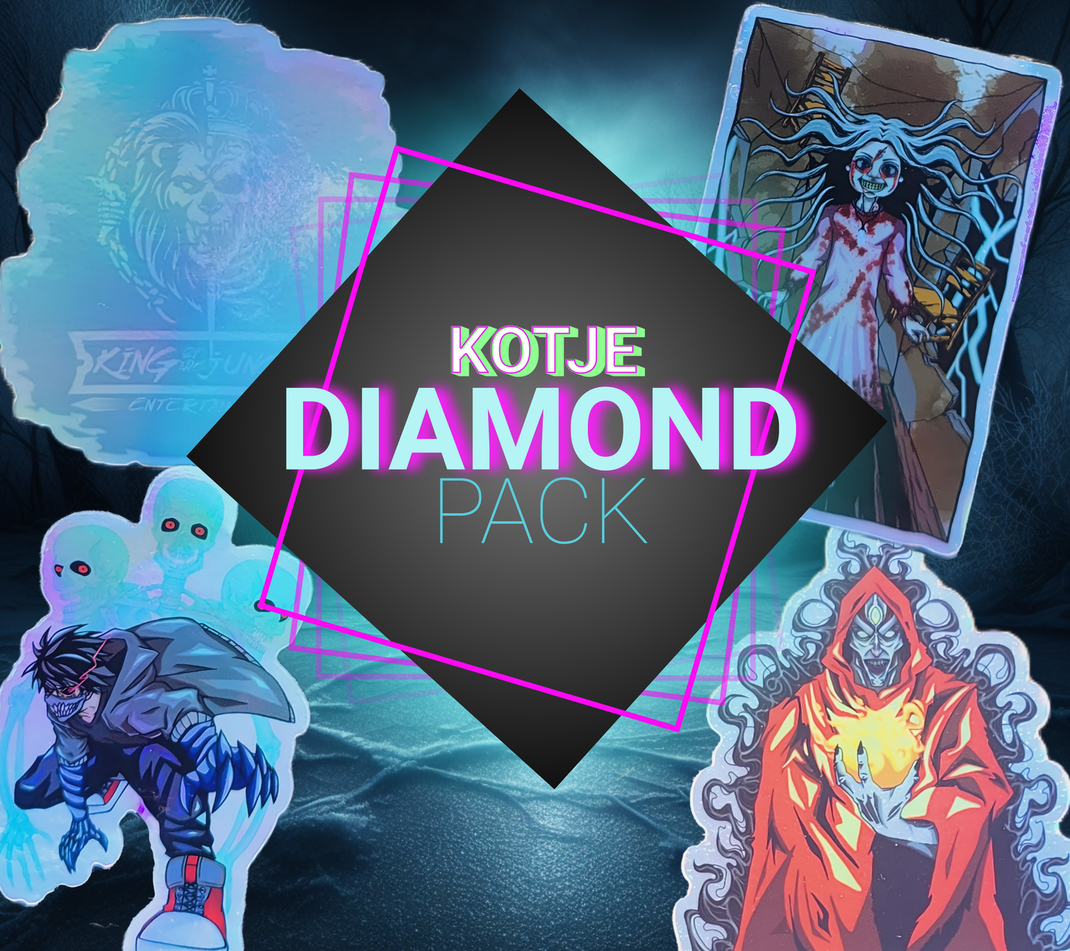 KOTJE Diamond Sticker Pack