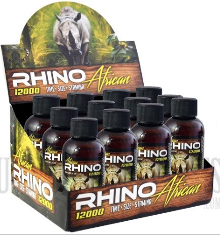 African RHINO 12000 (12) Pack