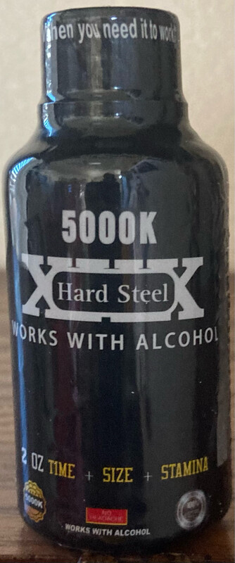 HARD STEEL 5000K (WORKS WITH ALCOHOL)