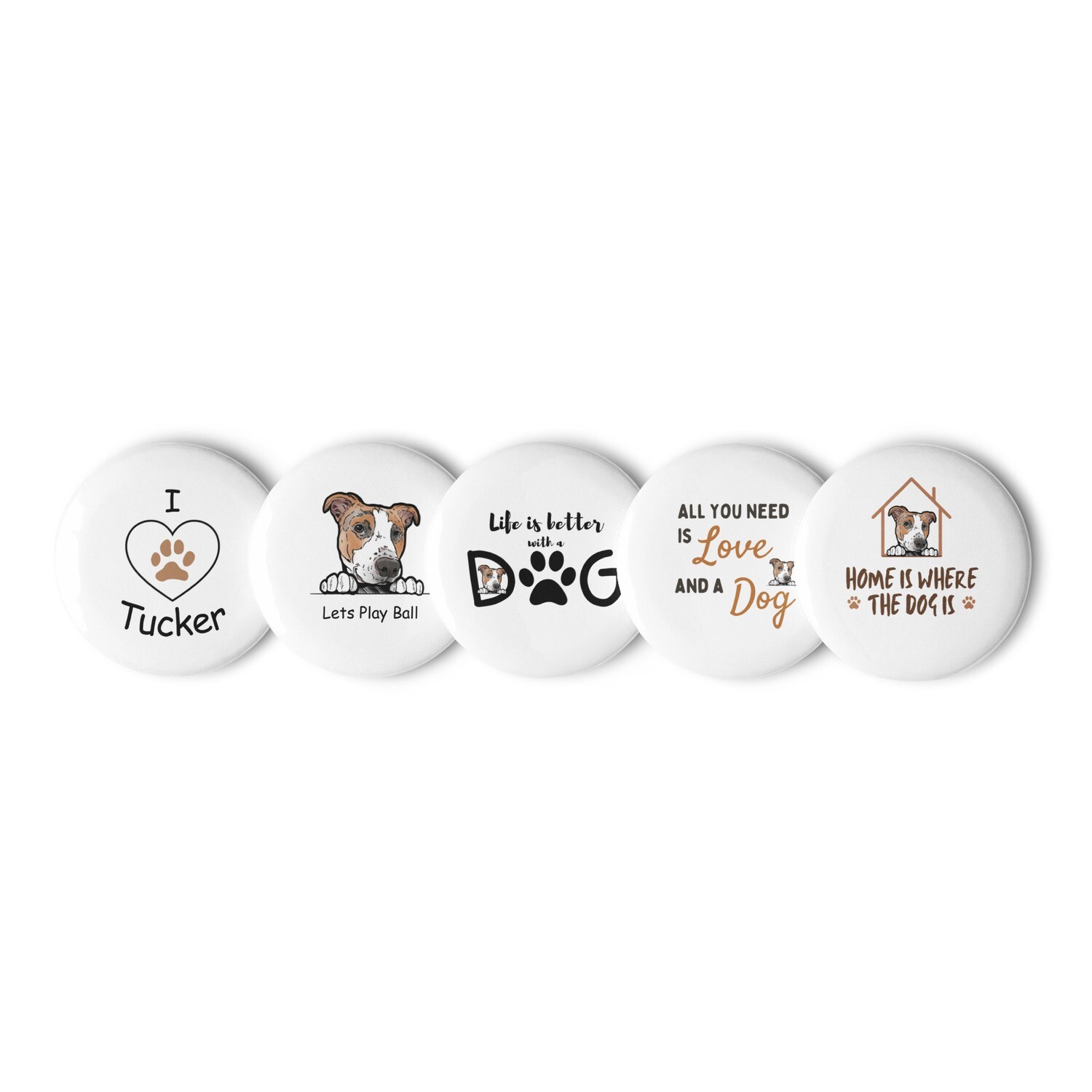 Tucker Buttons (set of 5)