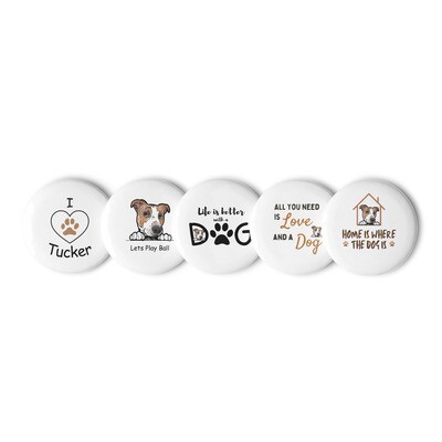 Tucker Buttons (set of 5)
