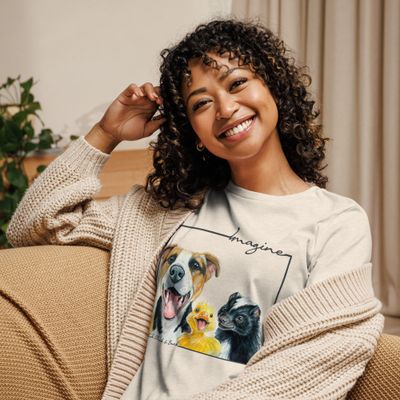 Tucker Tails, Imagine Tee - NEW Women&#39;s