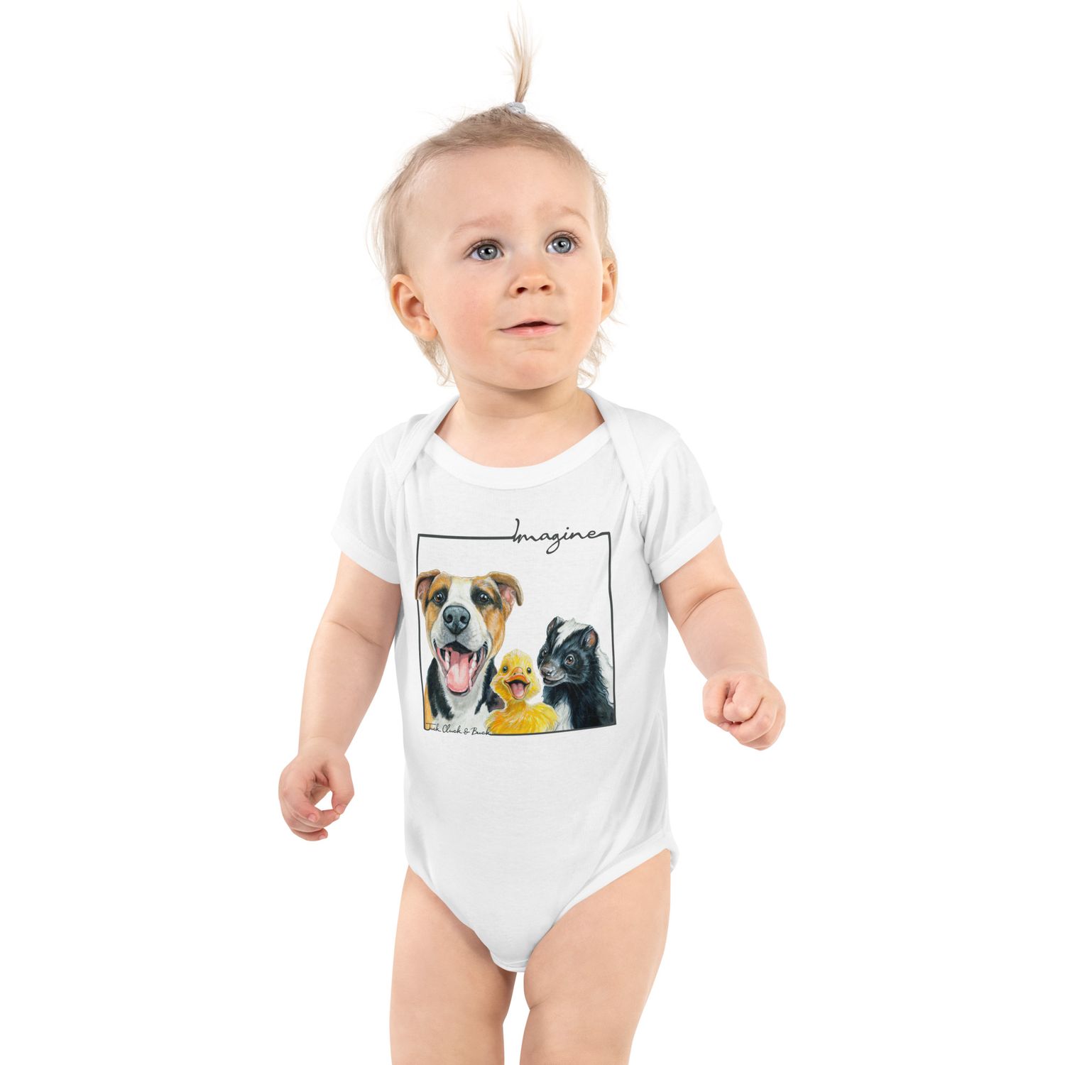 Tuck Cluck Buck Onesie