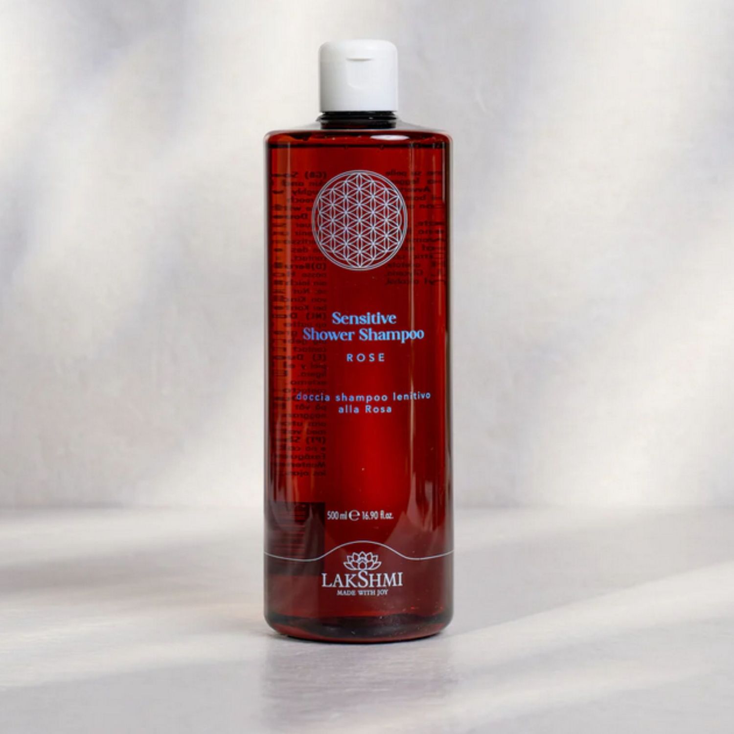 Verzachtende Douche Shampoo Pitta met Roos