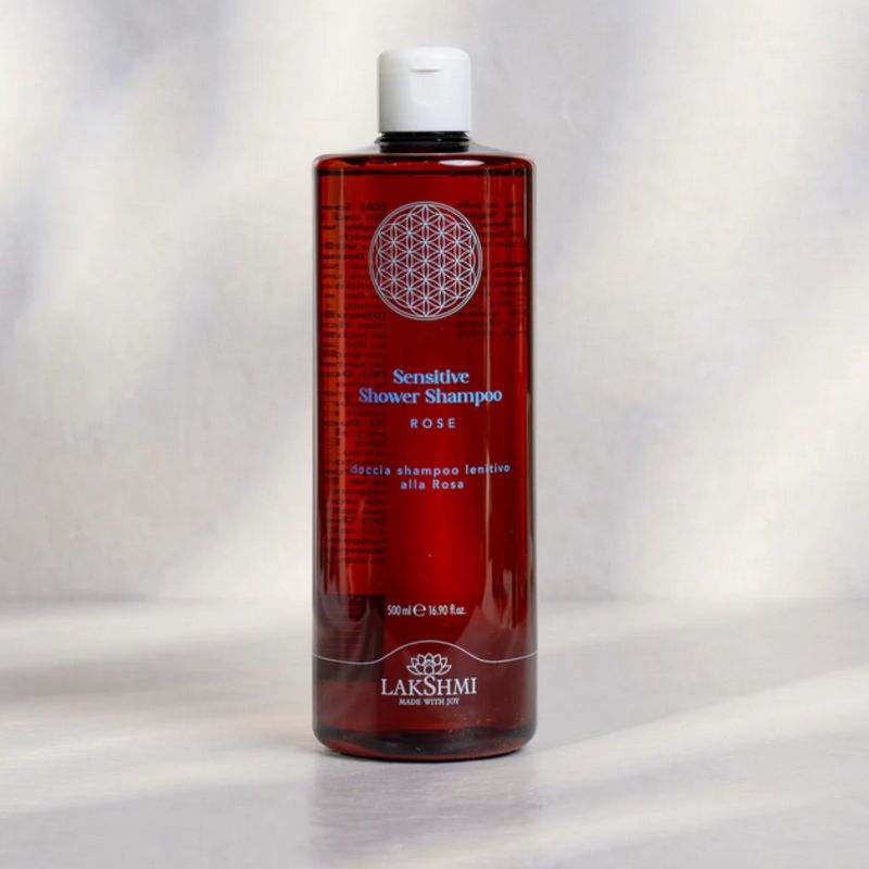 Verzachtende Douche Shampoo Pitta met Roos