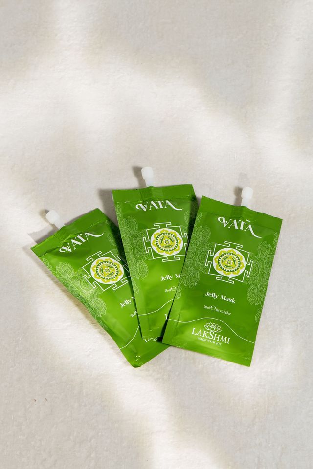 Vata Gezichtsmasker Anti-Vermoeidheid (Aloe Vera) | Droge huid