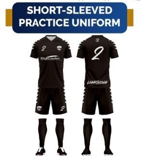 Practice kit (Short sleeve - 2010 Premiership & Older)