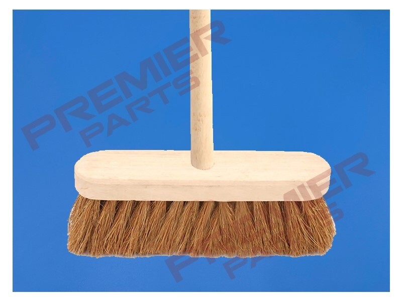 12&quot; COCO BROOM AND HANDLE