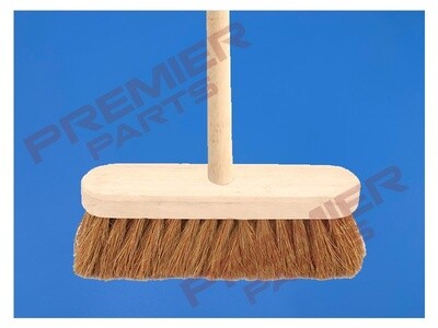 12&quot; COCO BROOM AND HANDLE