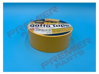 GAFFA TAPE YELLOW 50MM X 50M GAFFER