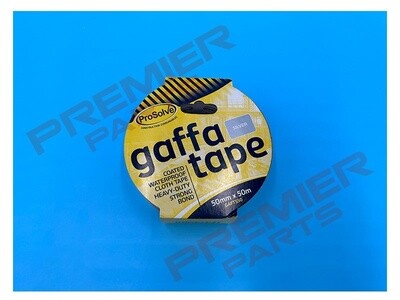 GAFFA TAPE SILVER 50MM X 50M GAFFER