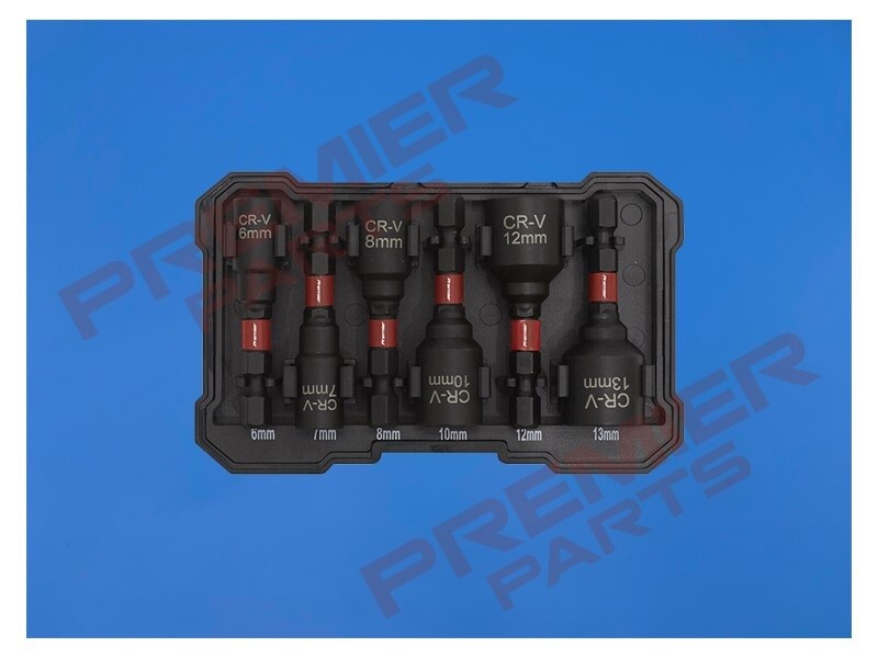 Nut Driver Set 6pc Impact Grade