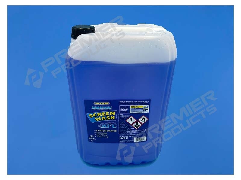 POLYGARD SCREEN WASH CONCENTRATE -25LTR CAN