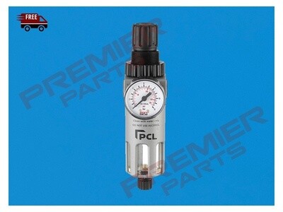 1/4&quot; BSPP Female Filter Regulator 12 bar Man/Semi automatic