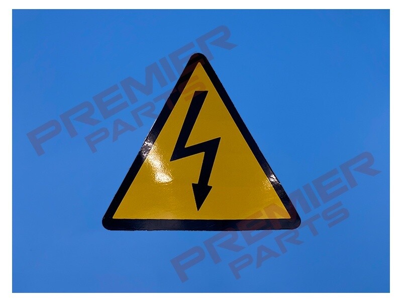 DANGER PLATE (Sticker)