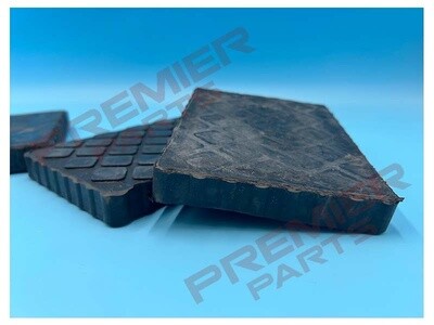 SET OF RUBBER PADS 20MM X 4