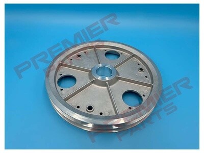 PULLEY 2 GROOVES D.250 HOLE 35