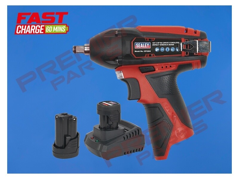 Impact Wrench Kit 3/8&quot;Sq Drive 12V SV12 Series