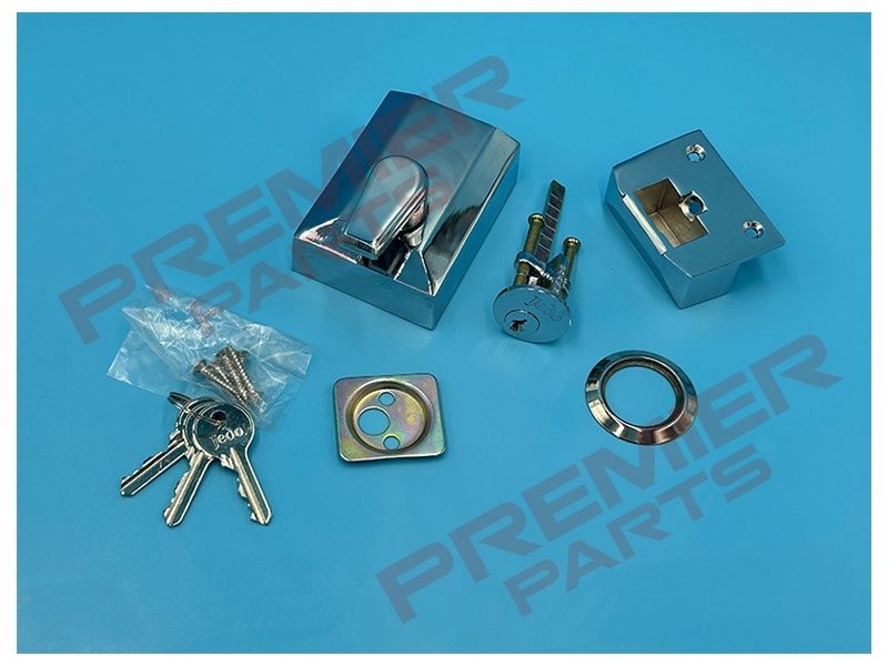 Standard Night Latch With Cylinder