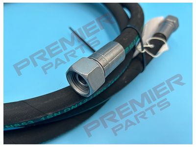 3m x 1/2" ID 1SN Hydraulic Hose 1/2" BSP Female Each End