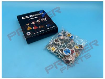 Gripit Plasterboard Fixings Assorted Kit, 32 Piece