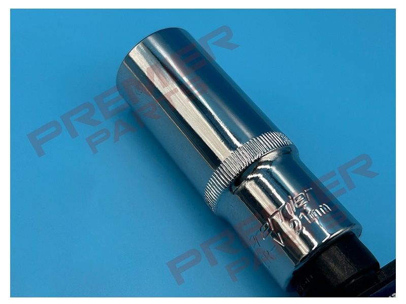 21mm 1/2&quot;Sq Drive Fully Polished Deep WallDrive® Socket