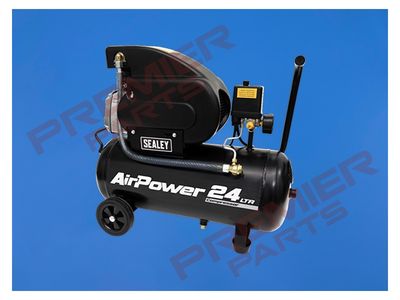 Air Compressor 24L Direct Drive 2hp, 116psi(8bar)