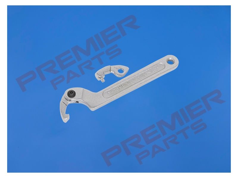 Adjustable C Spanner - Hook &amp; Pin Wrench Set 3pc 19-51mm