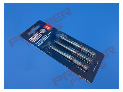 75MM PHILLIPS NO2 PACK OF 3 TOOL BITS