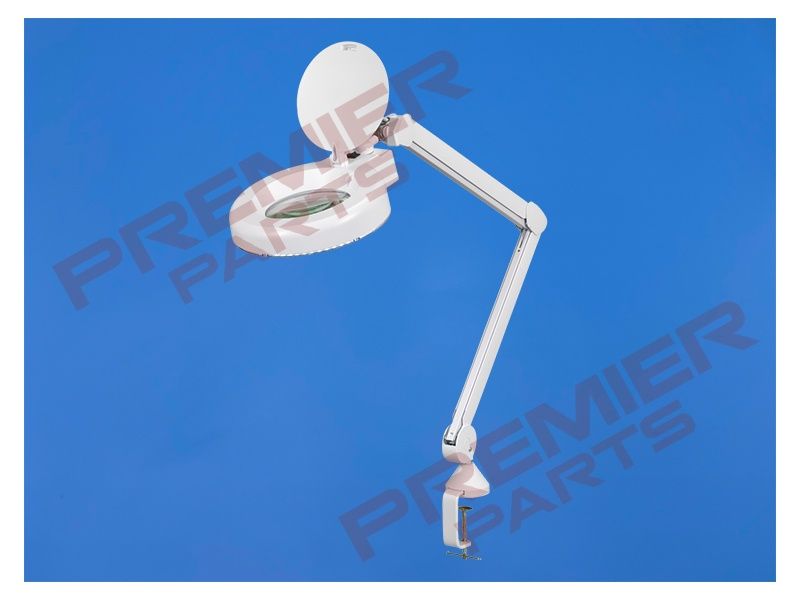 Bench Mounting Magnifying Worklight 48 SMD LED 230V