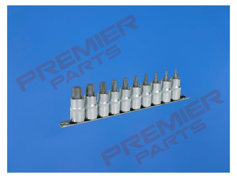 TRX-Star* Socket Bit Set 10pc 1/2&quot;Sq Drive