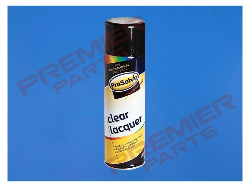 CLEAR LACQUER AEROSOL SPRAY 500ML