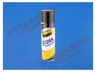 ACRYLIC GLOSS BLACK 500ML AEROSOL SPRAY PAINT (RAL 9005)