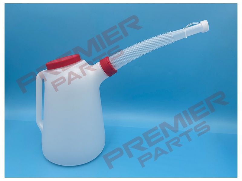 5ltr Measuring Jug with Flexible Spout (RED)