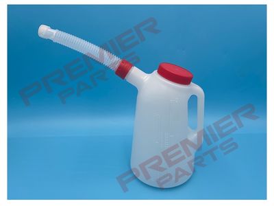2ltr Measuring Jug with Flexible Spout (RED)