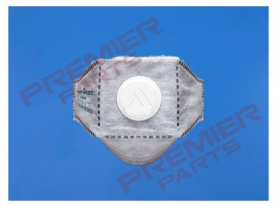 PORTWEST P392 EAGLE FFP3 Valved Carbon Fold Flat Respirator (Pk10)